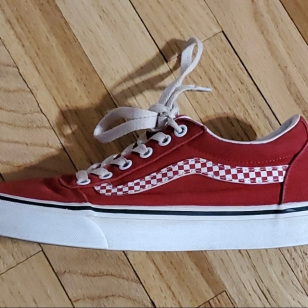 Vans checkered low